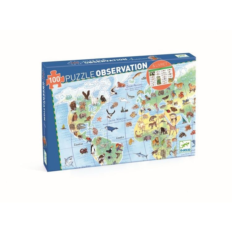 Produktbild: Wimmelpuzzle: Tiere der Erde - 100 Teile