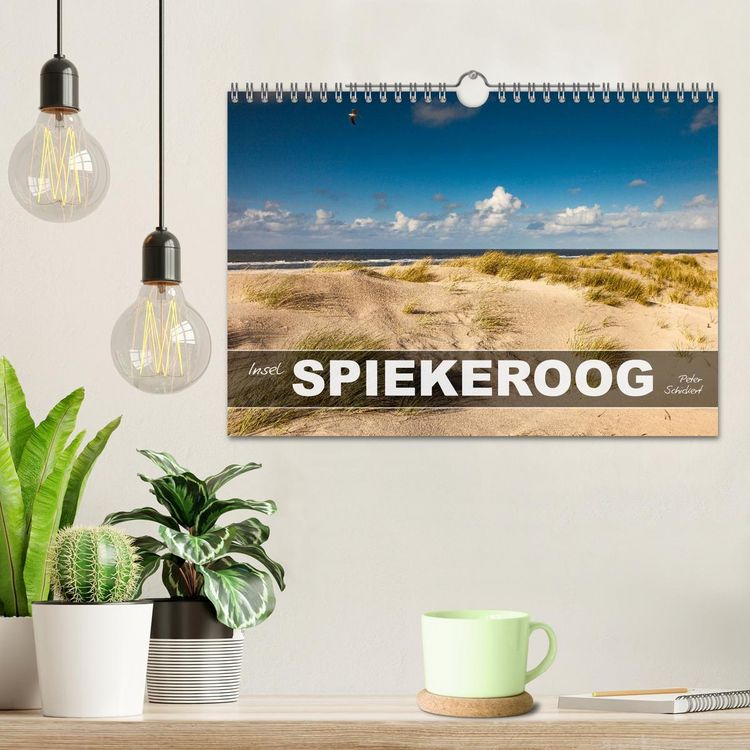Produktbild: Insel Spiekeroog (Wandkalender 2026 DIN A4 quer), CALVENDO Monatskalender