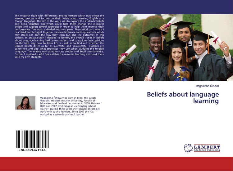 Produktbild: Beliefs about language learning
