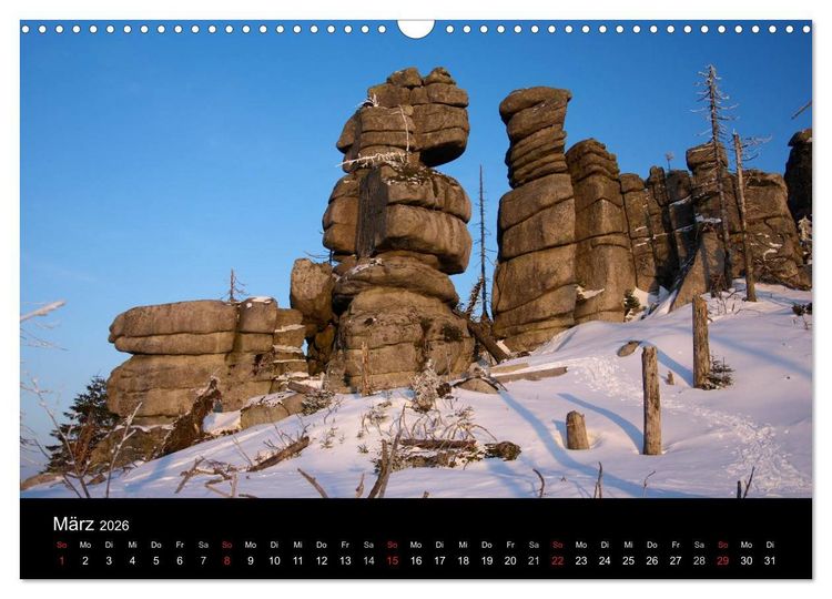 Produktbild: Bayerischer Wald - der Osten Bayerns (Wandkalender 2026 DIN A3 quer), CALVENDO Monatskalender