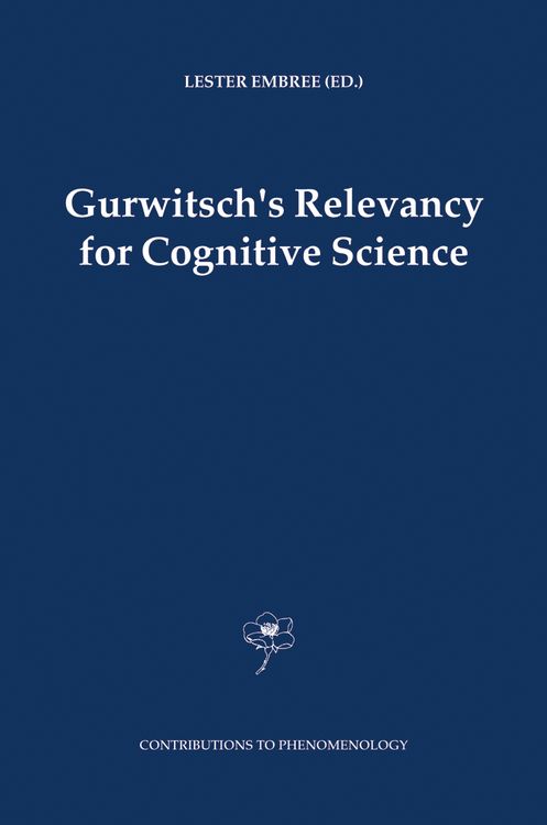 Produktbild: Gurwitsch's Relevancy for Cognitive Science