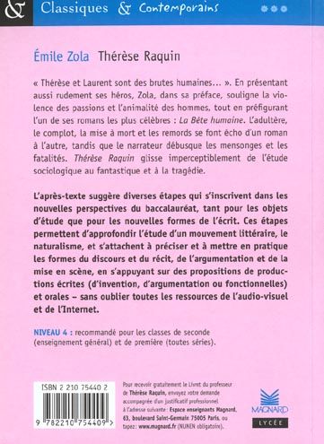 Produktbild: Th&eacute;r&egrave;se Raquin