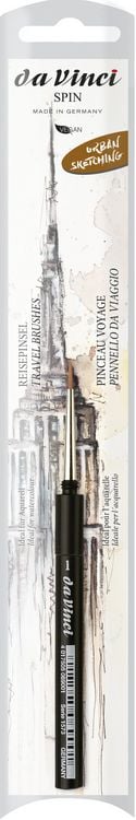 Produktbild: da Vinci Pinsel COSMOTOP-SPIN Aquarellpinsel, Serie 1573 Gr. 1, sogenannter Reisepinsel