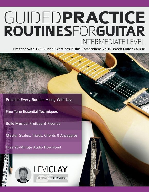 Produktbild: Guided Practice Routines For Guitar - Intermediate Level