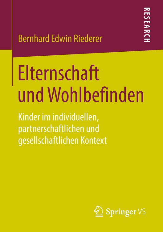 Produktbild: Elternschaft und Wohlbefinden