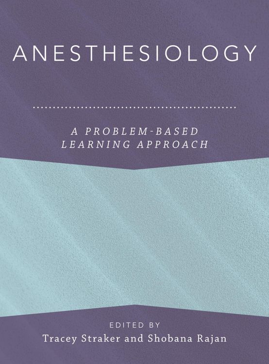 Produktbild: Anesthesiology: A Problem-Based Learning Approach