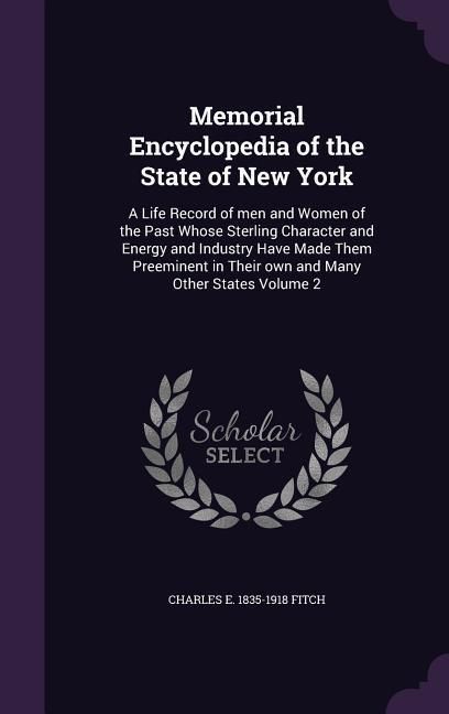 Produktbild: Memorial Encyclopedia of the State of New York