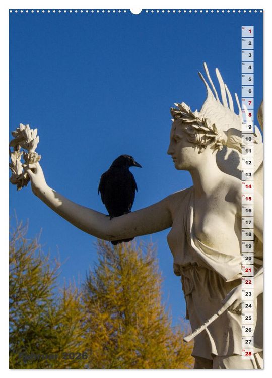 Produktbild: Schweriner Schloss - Impressionen aus Mecklenburg-Vorpommern (hochwertiger Premium Wandkalender 2026 DIN A2 hoch), Kunstdruck in Hochglanz