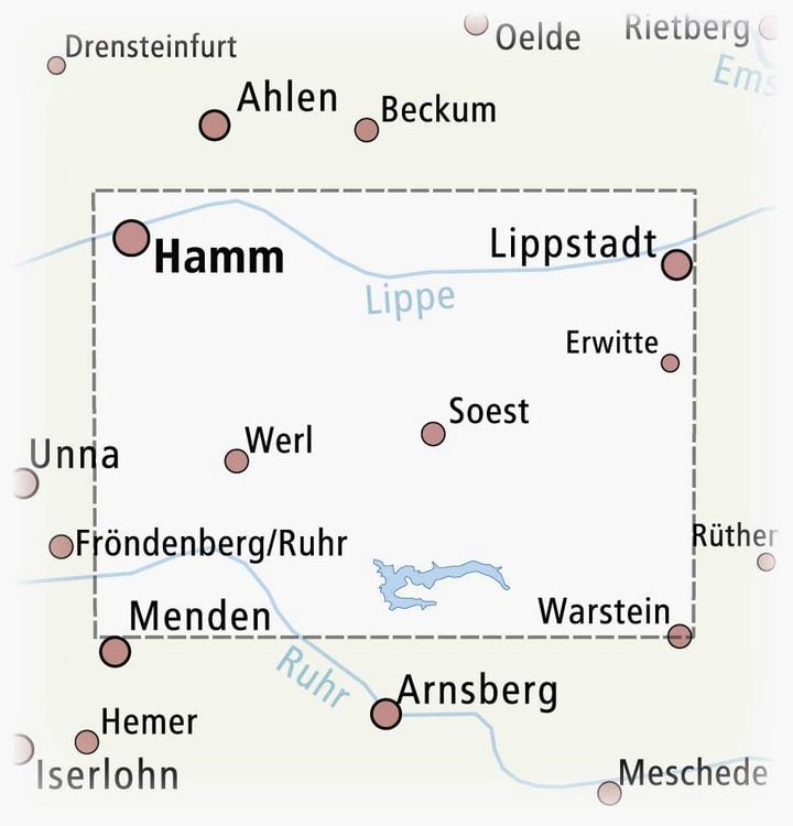 Produktbild: Soester Börde 1:50 000