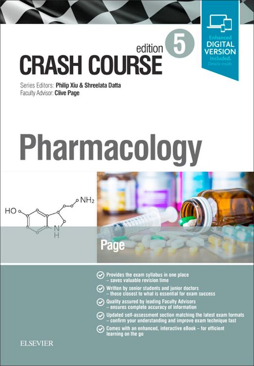 Produktbild: Crash Course Pharmacology