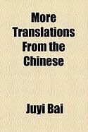 Produktbild: More Translations from the Chinese