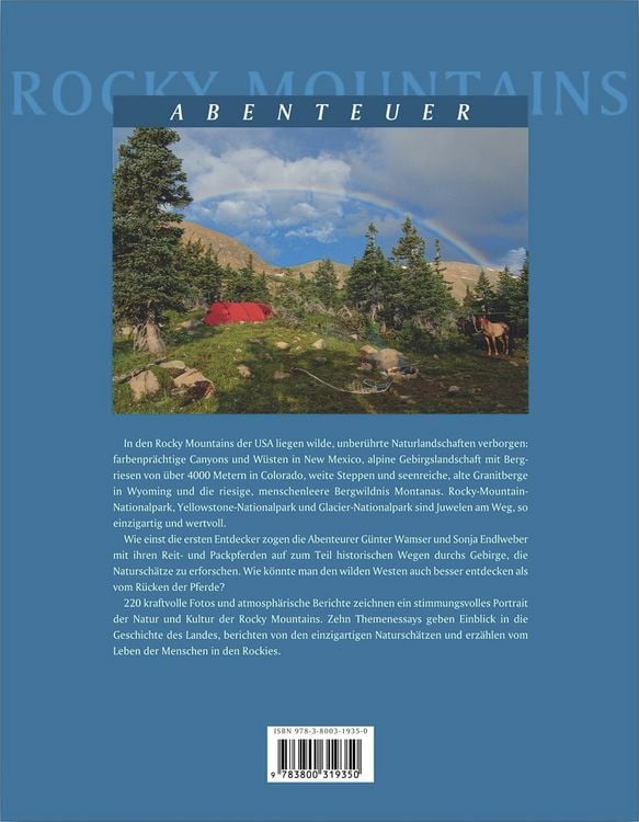 Produktbild: Abenteuer Rocky Mountains - 3000 Meilen mit Pferden durch die Wildnis Amerikas