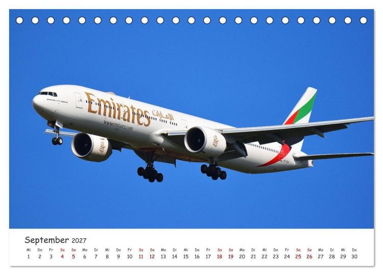 Produktbild: Besondere Flugzeugtypen (Tischkalender 2027 DIN A5 quer), CALVENDO Monatskalender