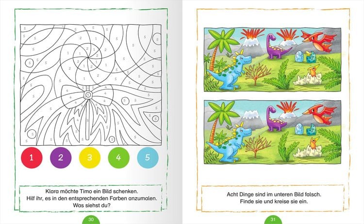 Produktbild: Mein cleveres Vorschulbuch - Logisches Denken und Konzentration