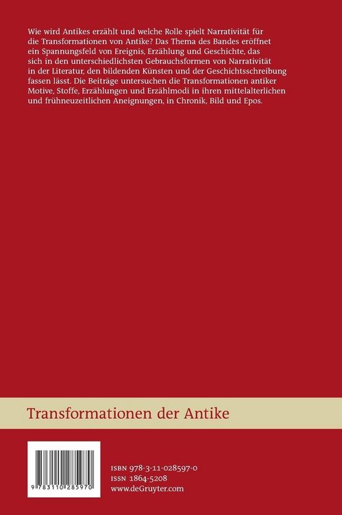 Produktbild: Antikes erz&auml;hlen
