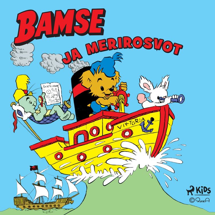 Produktbild: Bamse ja merirosvot