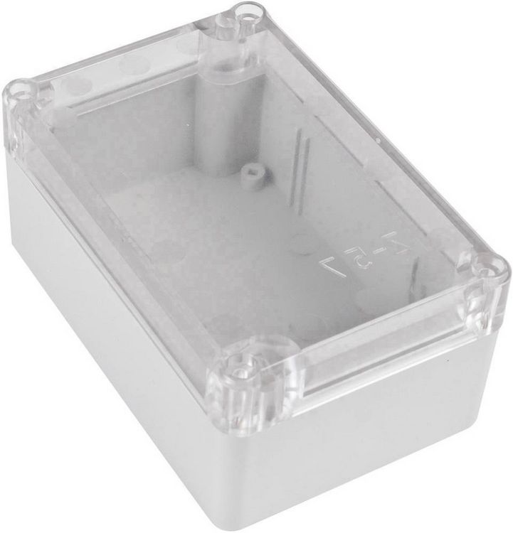 Produktbild: TRU COMPONENTS TC-7910740 Universal-Geh&auml;use 118 x 78 x 55 ABS-PC Grau 1St.