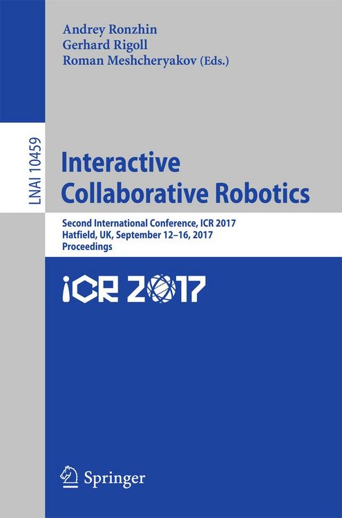 Produktbild: Interactive Collaborative Robotics