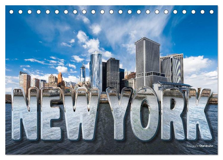 Produktbild: New York (Tischkalender 2026 DIN A5 quer), CALVENDO Monatskalender