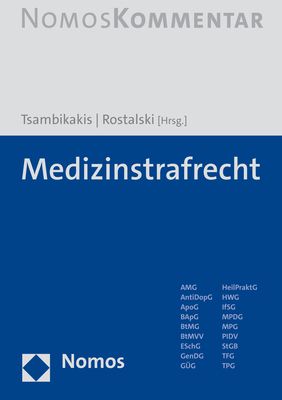 Produktbild: Medizinstrafrecht