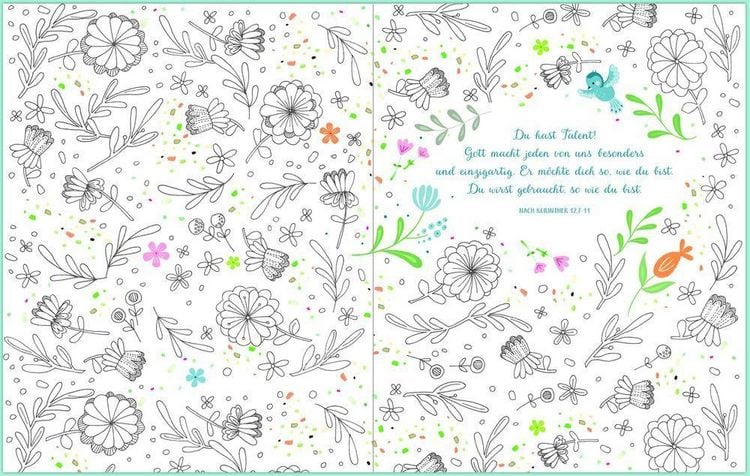 Produktbild: Kreativbuch &ndash; Mein Leben ist bunt und sch&ouml;n
