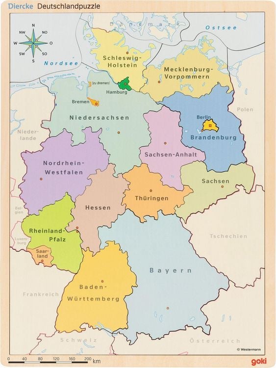 Produktbild: Puzzle im Puzzle Deutschland