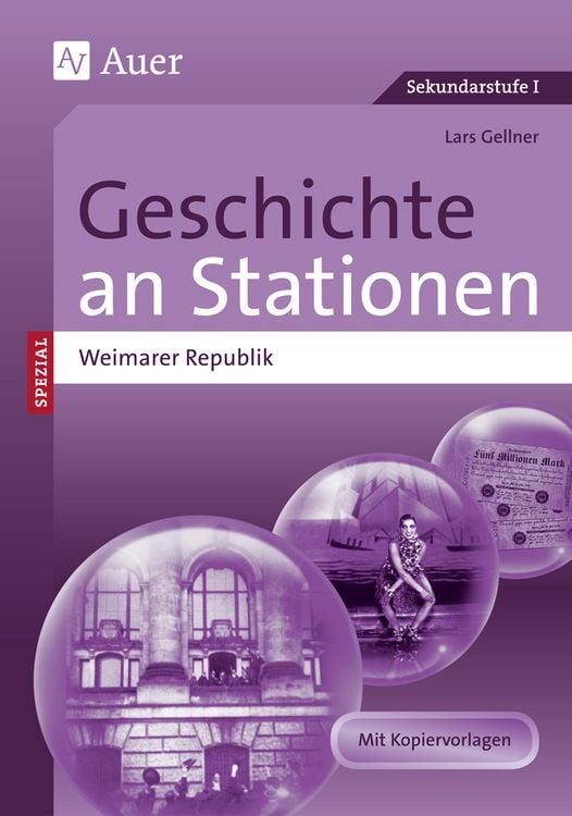 Produktbild: Geschichte an Stationen Spezial Weimarer Republik