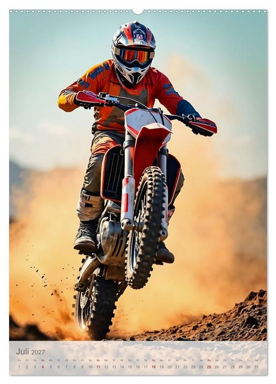 Produktbild: Gravity Rebels - Extrem-Motocross in Action (Wandkalender 2027 DIN A2 hoch), CALVENDO Monatskalender