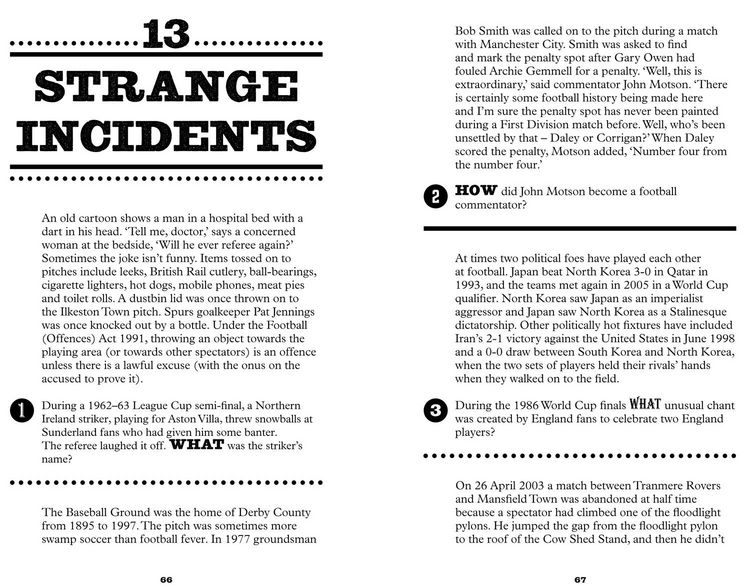 Produktbild: Strangest Football Quiz Bk Pb