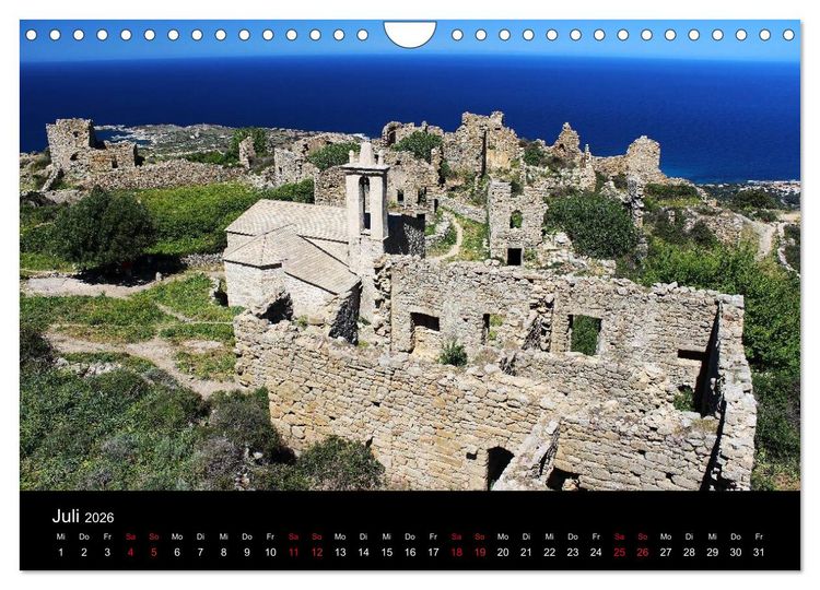 Produktbild: Korsika - Mediterrane Vielfalt (Wandkalender 2026 DIN A4 quer), CALVENDO Monatskalender