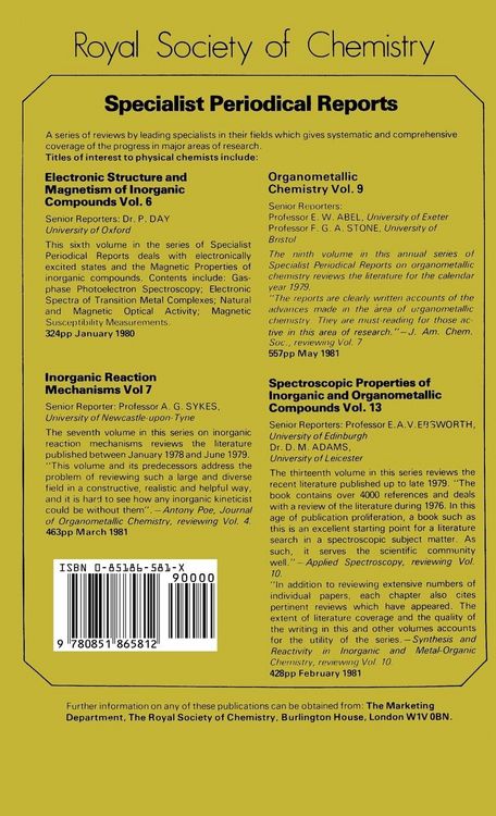 Produktbild: Organometallic Chemistry