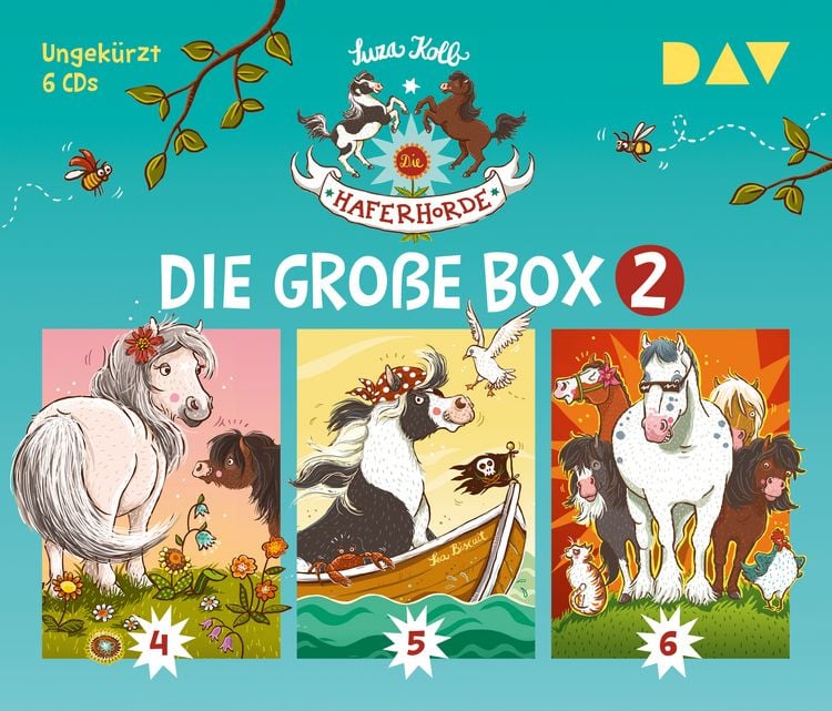 Produktbild: Die Haferhorde – Die große Box 2 (Teil 4-6)