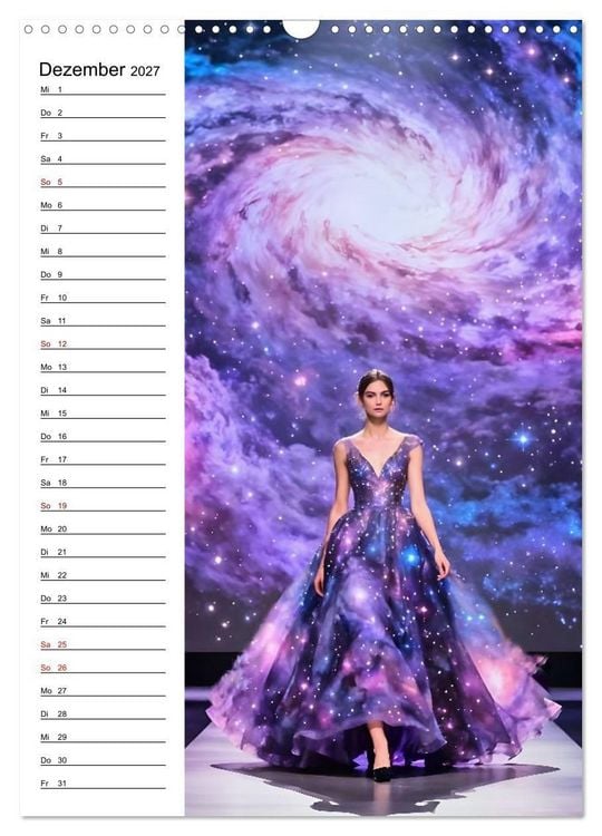 Produktbild: Impossible Couture - Futuristische Mode jenseits von Schwerkraft und Realit&auml;t (Wandkalender 2027 DIN A3 hoch), CALVENDO Monatskalender