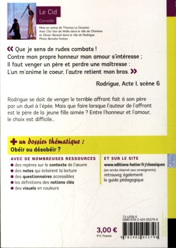 Produktbild: Le Cid : texte int&eacute;gral