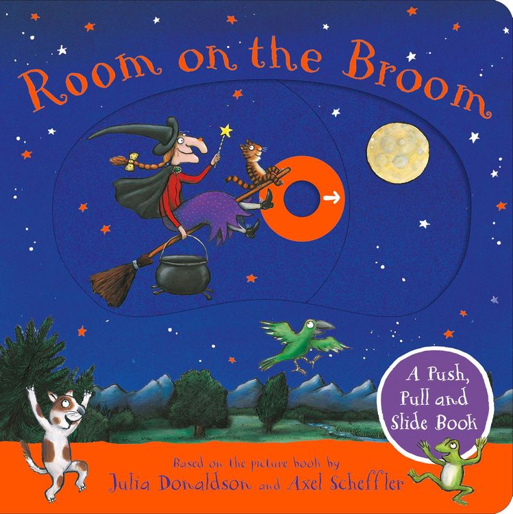 Produktbild: Room on the Broom: A Push, Pull and Slide Book