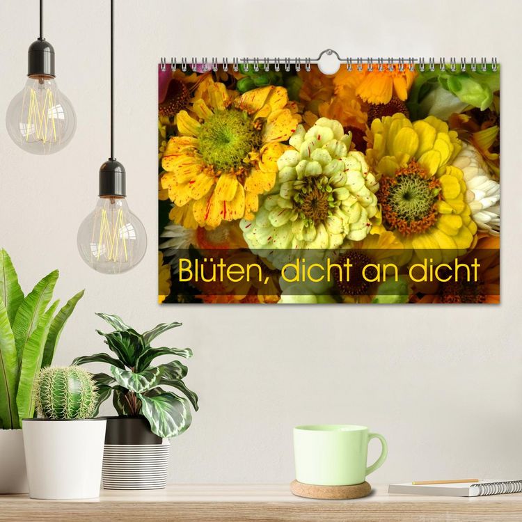 Produktbild: Bl&uuml;ten dicht an dicht (Wandkalender 2026 DIN A4 quer), CALVENDO Monatskalender