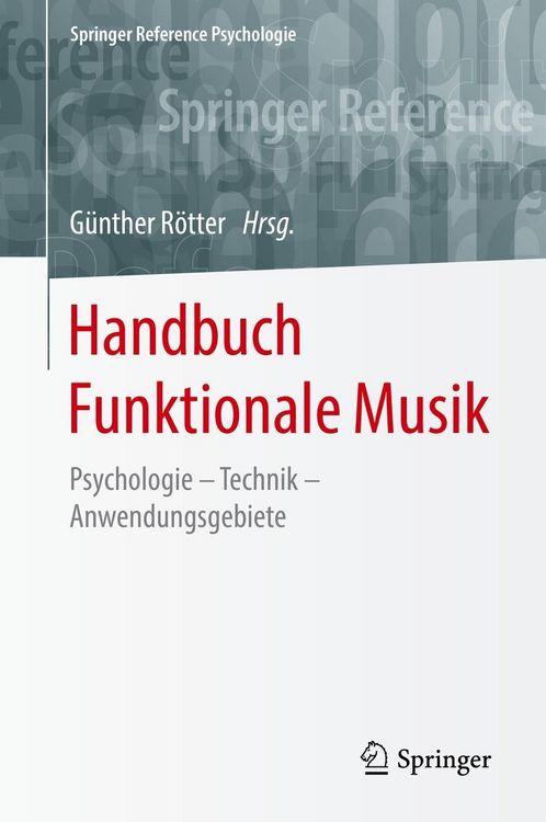 Produktbild: Handbuch Funktionale Musik