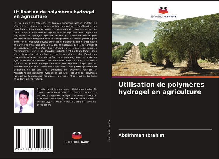 Produktbild: Utilisation de polym&egrave;res hydrogel en agriculture