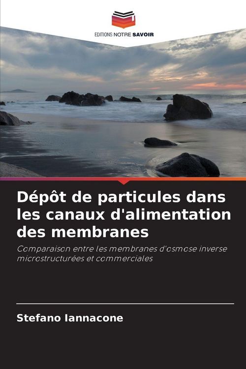 Produktbild: D&eacute;p&ocirc;t de particules dans les canaux d'alimentation des membranes