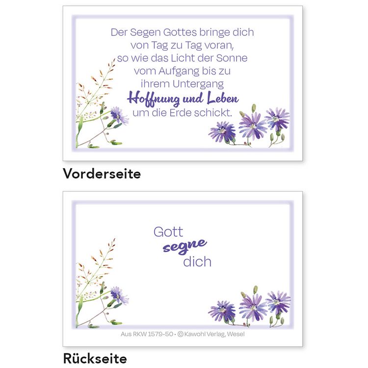 Produktbild: Segens-Karten