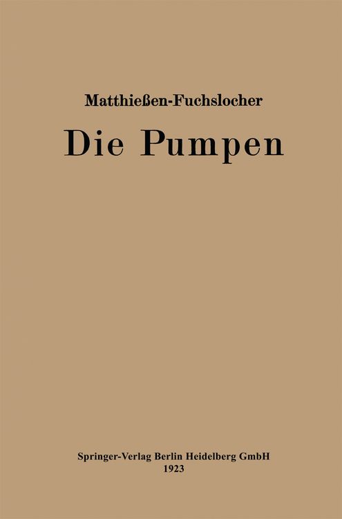 Produktbild: Die Pumpen