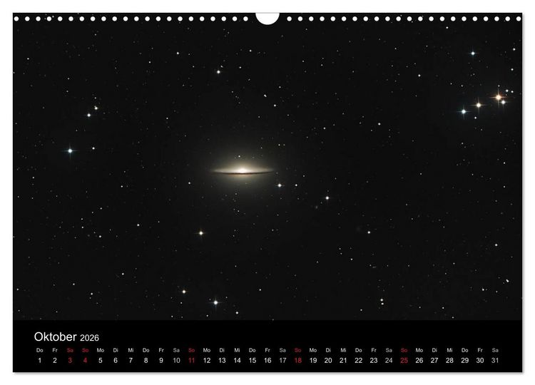 Produktbild: Universum - Eine Reise zu den Sternen (Wandkalender 2026 DIN A3 quer), CALVENDO Monatskalender