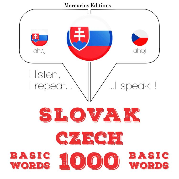 Produktbild: Slovensk&yacute; - Czech: 1000 z&aacute;kladn&yacute;ch slov