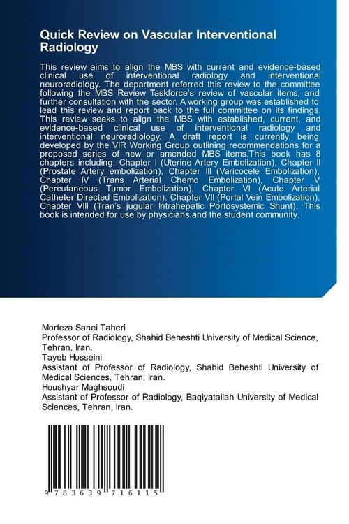 Produktbild: Quick Review on Vascular Interventional Radiology
