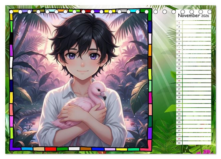 Produktbild: Meine Tierbabys (Tischkalender 2026 DIN A5 quer), CALVENDO Monatskalender