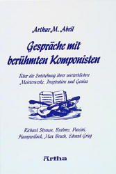 Produktbild: Gespr&auml;che mit ber&uuml;hmten Komponisten
