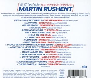 Produktbild: Autonomy - The Productions Of Martin Rushent