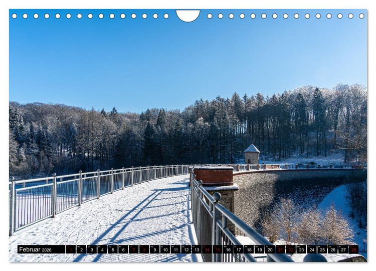Produktbild: Wundersch&ouml;nes Wuppertal - Bezaubernde Orte in und am Rande der Stadt (Wandkalender 2026 DIN A4 quer), CALVENDO Monatskalender
