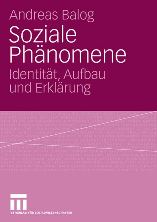 Produktbild: Soziale Ph&auml;nomene