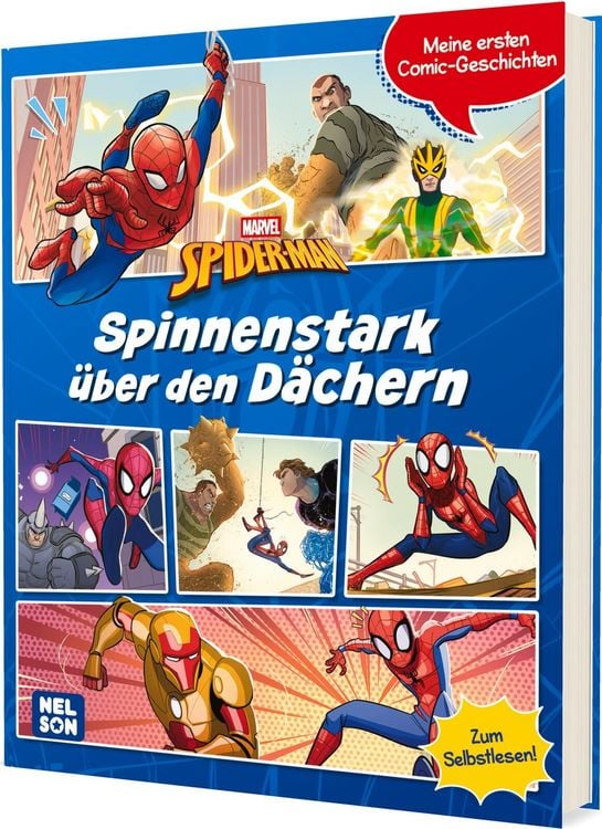 Produktbild: Spider-Man: Meine ersten Comic-Geschichten: Spinnenstark &uuml;ber den D&auml;chern
